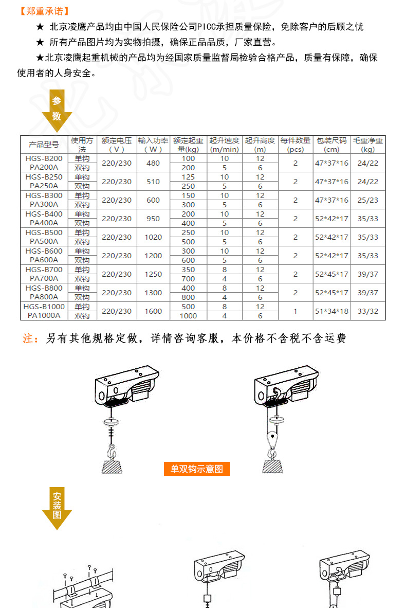 微型電動葫蘆